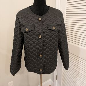Women's Light Black Jacket Size L
